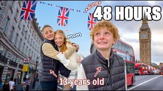 I messed up  48 hours ALONE w/ my teenagers in LONDON! *story time* (jet lag + EVERYTHING we did)