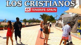 TENERIFE - LOS CRISTIANOS | Tour of several Places  4K Walk ● August 2024