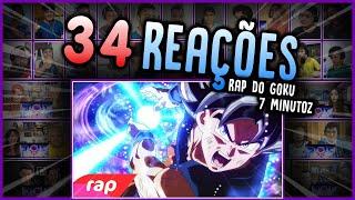 REACT MASHUP | Rap do Goku (Dragon Ball Super) - DEUS SUPER SAIYAJIN | NERD HITS (7 Minutoz)