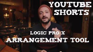 Use the Logic Pro X arrangement tool to audition your song structure | YOUTUBE SHORTS 1