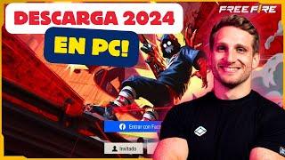 Como DESCARGAR Free Fire para PC de Forma Correcta (2024) ULTIMA VERSION SIN LAG