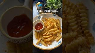 Peri-Peri Fries banaye? ️ #fries #periperifries #quickrecipe