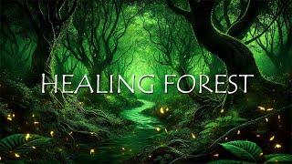 Healing Forest Ambience | 639Hz + 741Hz - Miracle Tones | Attract Love & Clear Negative Energy