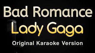 Bad Romance - Lady Gaga (Karaoke Songs With Lyrics - Original Key)