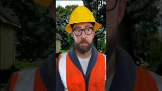 This Is Why Safety Matters When Cutting Trees! #adamrose #chainsawman #workers #satisfying