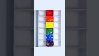 PRIMARY Color Mixing | Basic Acrylic Paint Mixing for Beginners #shorts #colormixing #acrylicpaint