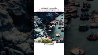 Hogenakkal Falls, Tamil Nadu–Karnataka border #vishalogy_95 #india #hogenakkal #kaveri #tamilnadu