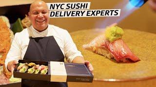 How an NYC Sushi Chef Prepares 300 Takeout Omakases — Omakase