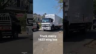 keren sekali tampilan  truck mercy 1623 wingbox