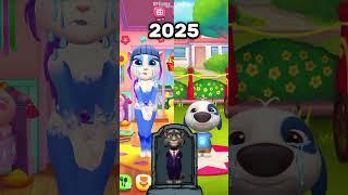 I miss you Daddy #mytalkingangela2 #angela2 #angela #tom #mytalkingtom #shortvideo #play_rise
