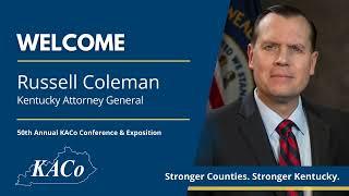 Update from Kentucky Attorney General Russell Coleman