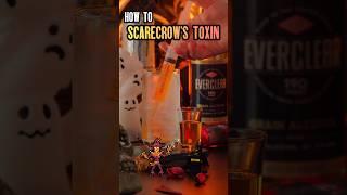 How To Make Scarecrow's Fear Toxin | Batman Cocktail |  #batman #scarecrow #sincitybartender