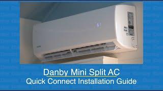 Danby How-To: Split AC Installation - DAS120EAQHWDB and DAS180EAQHWDB