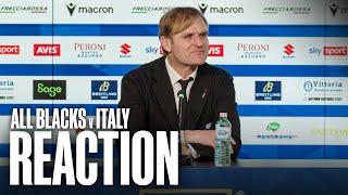 All Blacks react to Italian showdown | Press Conference (Turin)