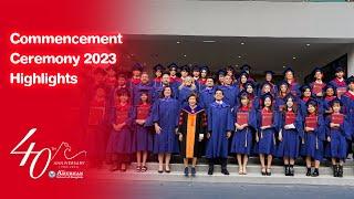 Commencement Ceremony 2023 Highlights