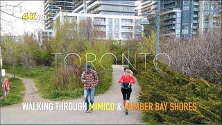 Toronto Southern Etobicoke Walk - Through Old Mimico Along Lake Shore Blvd & Into Humber Bay Shores