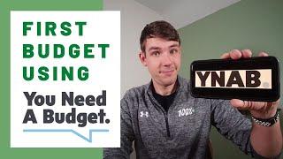 How to Make Your First Budget EVER Using the YNAB App! - Budget with Me (Tutorial)