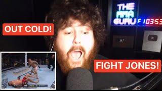 THE MMA GURU REACTS TO TOM ASPINALL KNOCKOUT SERGEI PAVLOVICH OUT COLD AT UFC 295!!!