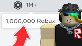 How I Made MY FIRST $1,000,000 ROBUX on Roblox