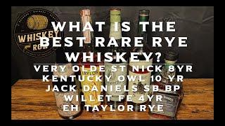 What is the Best Rare Rye Whiskey?  The Rye Whiskey Unicorn Battle!!!