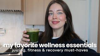 My Favorite Wellness Essentials | Juicing, Fitness & Recovery Must-Haves | Emily DiDonato