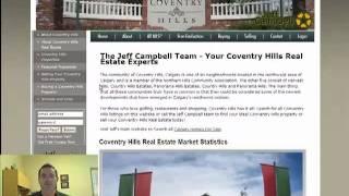 Coventry Hills Real Estate, Coventry Hills Calgary Website