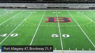 Football: Port Allegany at Brockway - 9-13-24