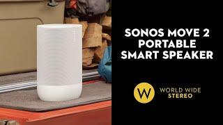 Review: Sonos Move 2 Portable Smart Speaker with 24-Hour Battery Life, Bluetooth, and Wi-Fi