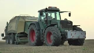 Fendt 930 Vario TMS with Krone BiG Pack baler