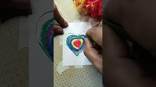 Colour Satisfying Art #shorts #satisfying #art