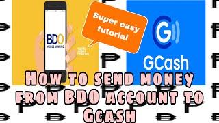 TRANSFER MONEY FROM BDO TO GCASH | EASY TUTORIAL | MakuCez TV