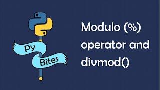 Python's modulo operator and divmod built-in function