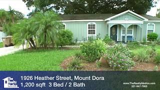 Houses for Rent in Orlando: Mount Dora 3BR/2BA by Property Managers in Orlando