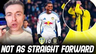 Leeds United 1-0 Harrogate Town | DISAGREEMENTS on Joseph! | Fan Forum!