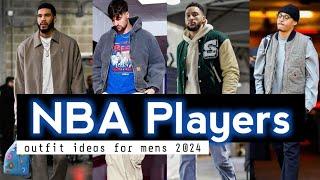 NBA Players Outfit Ideas for Mens _ 2024  nba Players fashion 