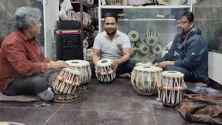 pandit ashis senGupta g purchased some premium quality tabla and appreciate our quality products