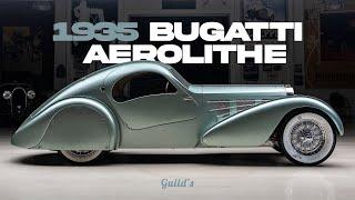 History of the 1935 Bugatti Aerolithé