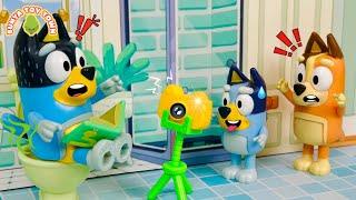 BLUEY Stop Being Nosey!  | Lessons For Kids | Pretend Play with Bluey Toys