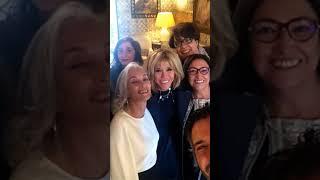 Brigitte Macron Selfie #elegance #love #brigittemacron #frenchchic #style #shortsfeed #styleicon
