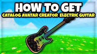 [FREE UGC] How to Get "Catalog Avatar Creator | Electric Guitar" (ROBLOX)