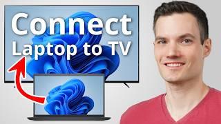 How to Connect Laptop to TV (Wireless & HDMI)