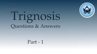 Trignosis QnA : Self Realisation Part 1