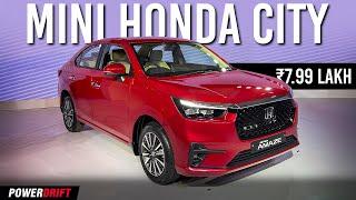 New Honda Amaze Detailed First Look - Small Sedan with Elevate and City DNA | PowerDrift QuickEase