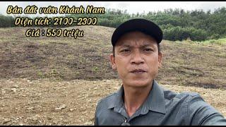 Bán đất vườn Khánh Nam Khánh Vĩnh giá rẻ