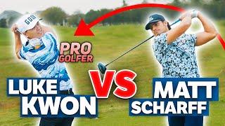 MATT SCHARFF Challenges a PRO GOLFER to a MATCH
