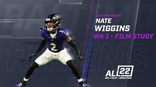 "AS ADVERTISED" - NATE WIGGINS - ROOKIE FILM STUDY #ravens #ravensflock #baltimoreravens