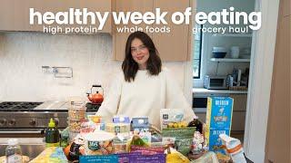 Healthy Grocery Haul | What I Eat In A Week | Postpartum Weight-loss | High Protein | Emily Didonato