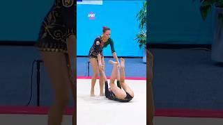  INSANE Acrobatics In Women's Gymnastics #shorts