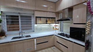 Modular Kitchen Designs 2024 Open Kitchen Cabinet Colors| Modern Home Interior Design Ideas SkillMan