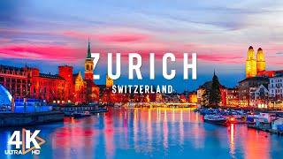 Zurich, Switzerland 4K VIDEO UHD -  Explore Switzerland's largest city and financial center